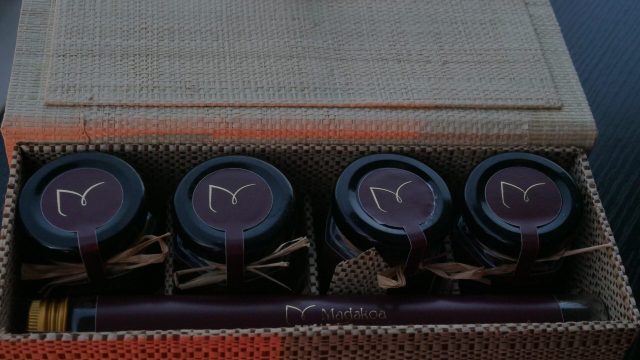 Coffret epices Madakoa ouvert